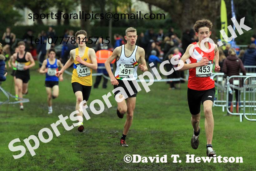 Boys Under-15s, 2022 British Athletics Cross Challenge, Sefton Park, Liverpool.  Photo: David T. Hewitson/Sports for All Pics